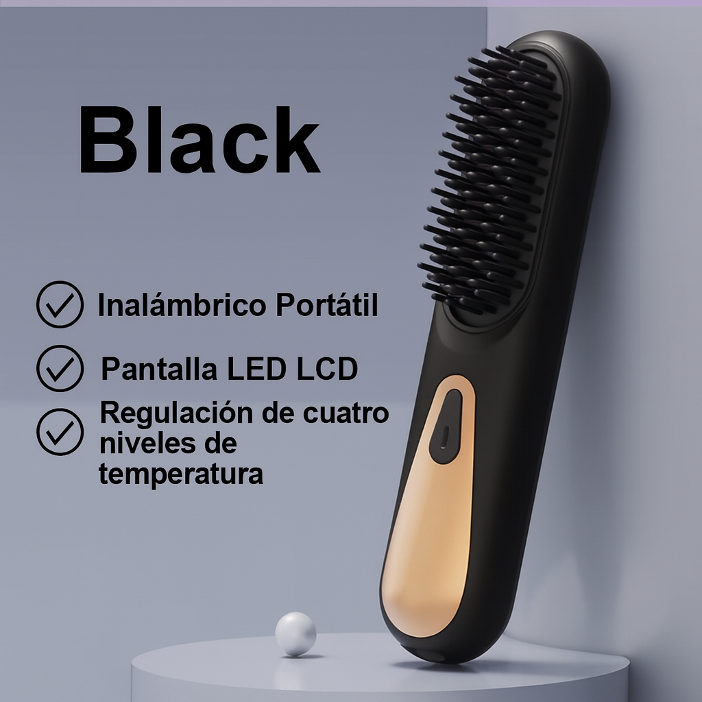 ¡CEPILLO ALISADOR INALÁMBRICO!