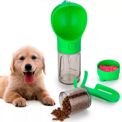 Botella de agua 3 en 1 para mascotas🐕