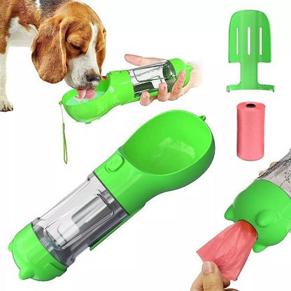Botella de agua 3 en 1 para mascotas🐕