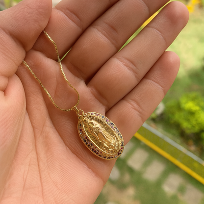 ¡COLLAR VIRGEN DE GUADALUPE!
