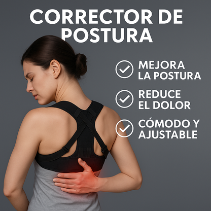 SOPORTE LUMBAR + LLEVA GRATIS CORRECTOR DE POSTURA!!!