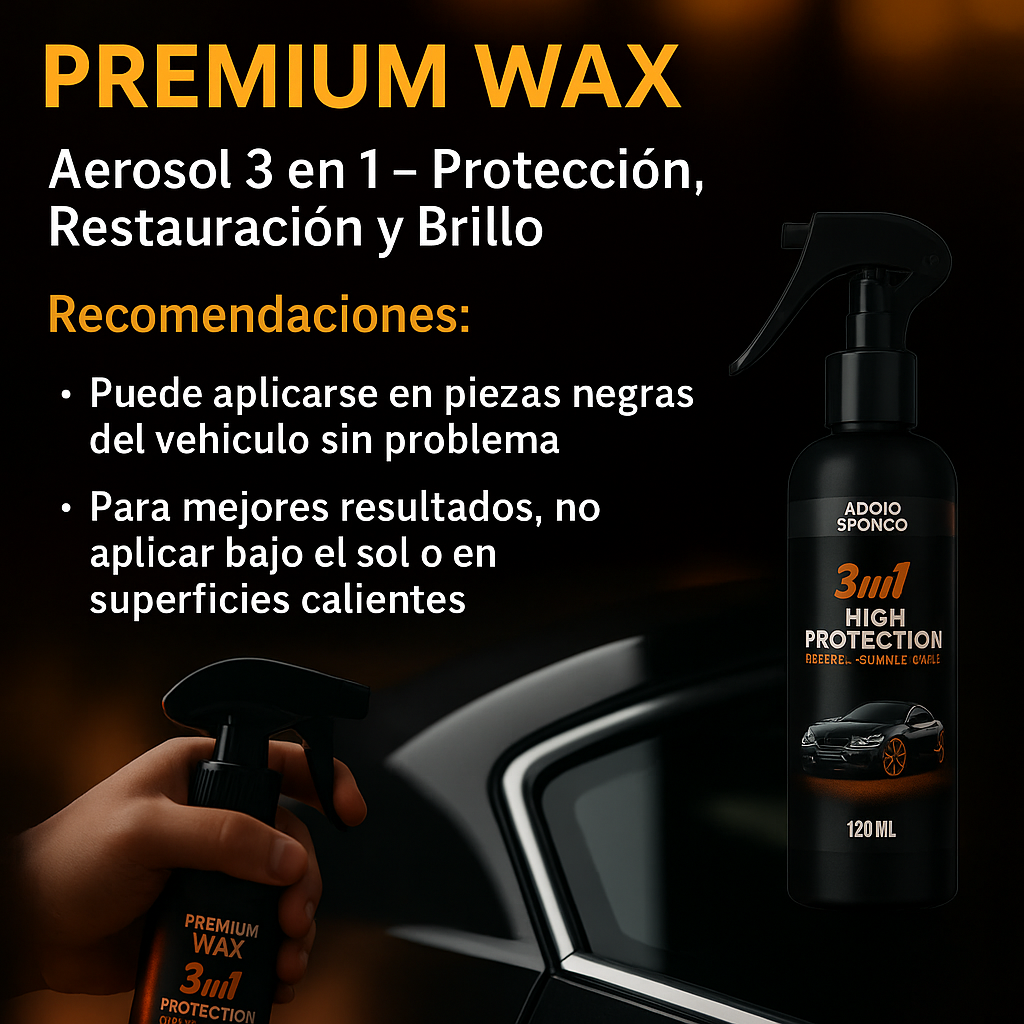 NANO CERAMICO PREMIUM WAX 3 EN 1