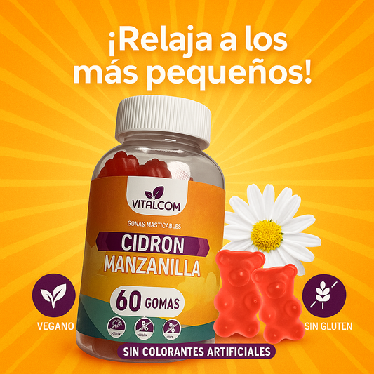 ¡GOMITAS DE CIDRON + MANZANILLA!