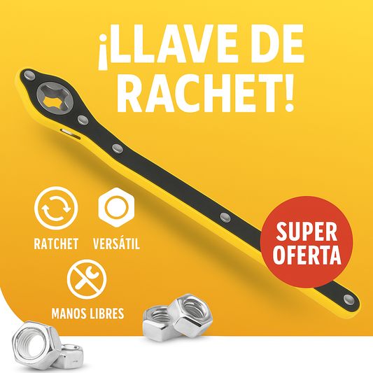 ¡LLAVE DE RACHE PARA CARRO!